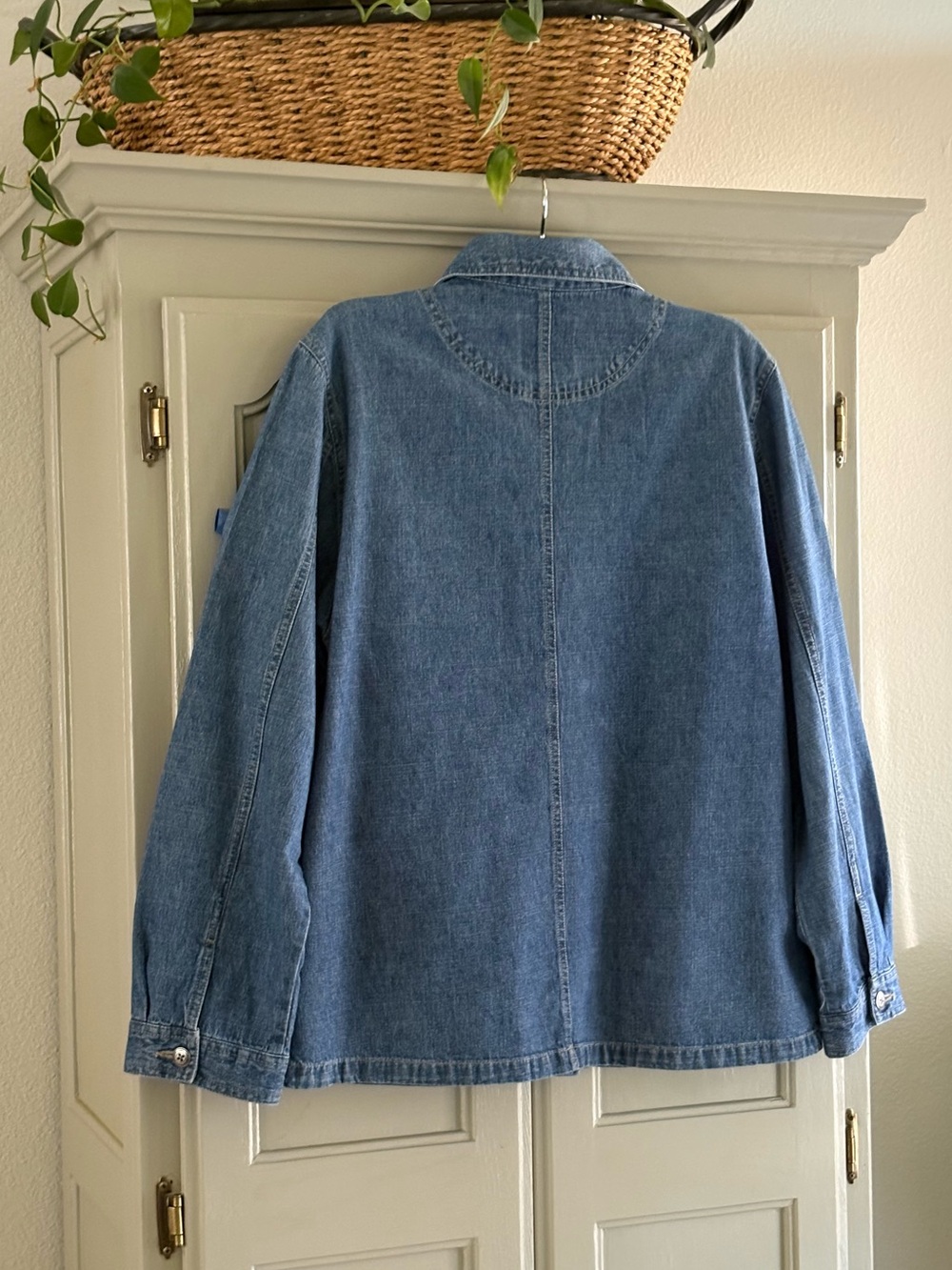 FADED GLORY Denim Chore / Utility Jacket | medium wash | 100% cotton | medium - Picture 5 of 7